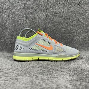 Nike Free 5.0 TR Fit 4 629496-003 Women’s Sz 7.5 Gray Neon Yellow Running Shoes